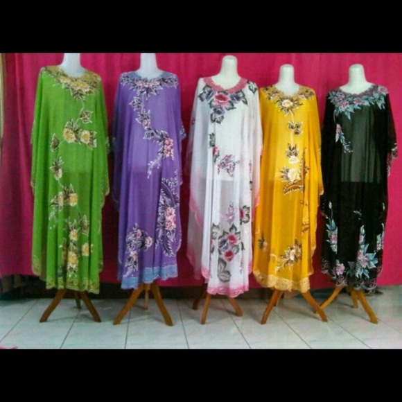 Print long dress - Picture 1 of 1